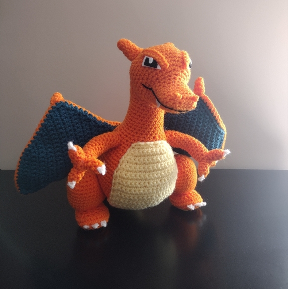 Handmade Crochet Charizard Inspired Pokemon - Picture 3 of 4